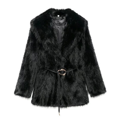 Manteau en fourrure Chic Femme