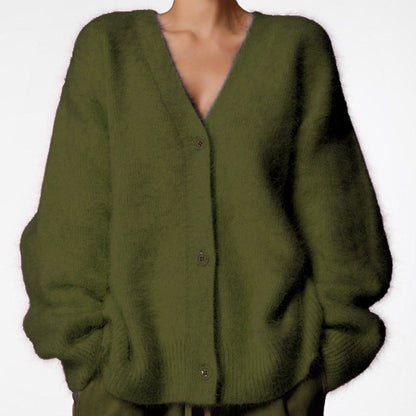 Cardigan Effet Visón Femme