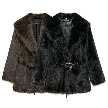Manteau en fourrure Chic Femme