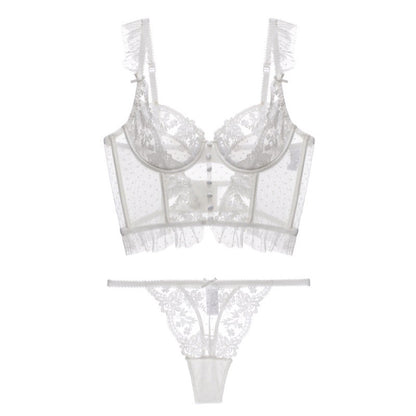 Ensemble lingerie- Bustier dentelle