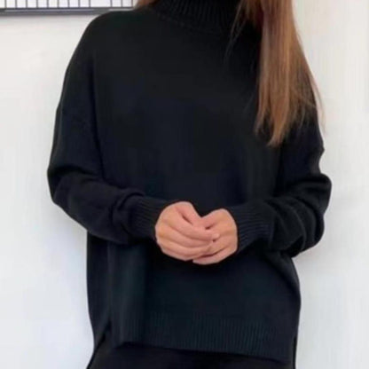 Ensemble Maille – Pull Long & Pantalon Fluide