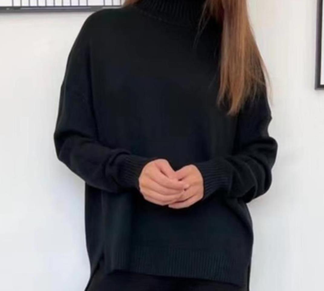 Ensemble Maille – Pull Long & Pantalon Fluide