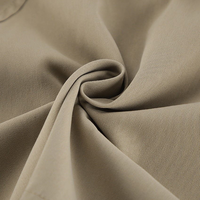 Veste Courte Kaki Femme – Style Minimaliste