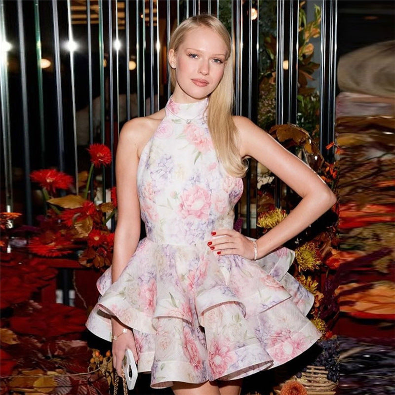 Élisa – Robe Plissée Dos Nu Élégante