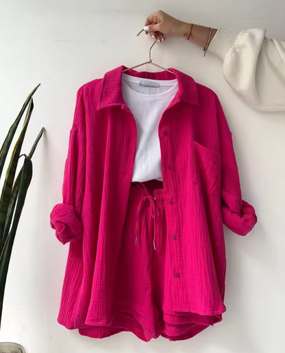 Éclat d'Été – Ensemble en Coton