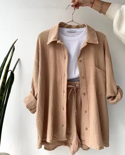 Éclat d'Été – Ensemble en Coton