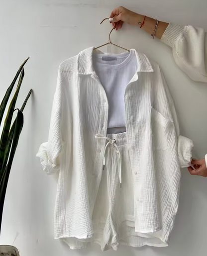 Éclat d'Été – Ensemble en Coton